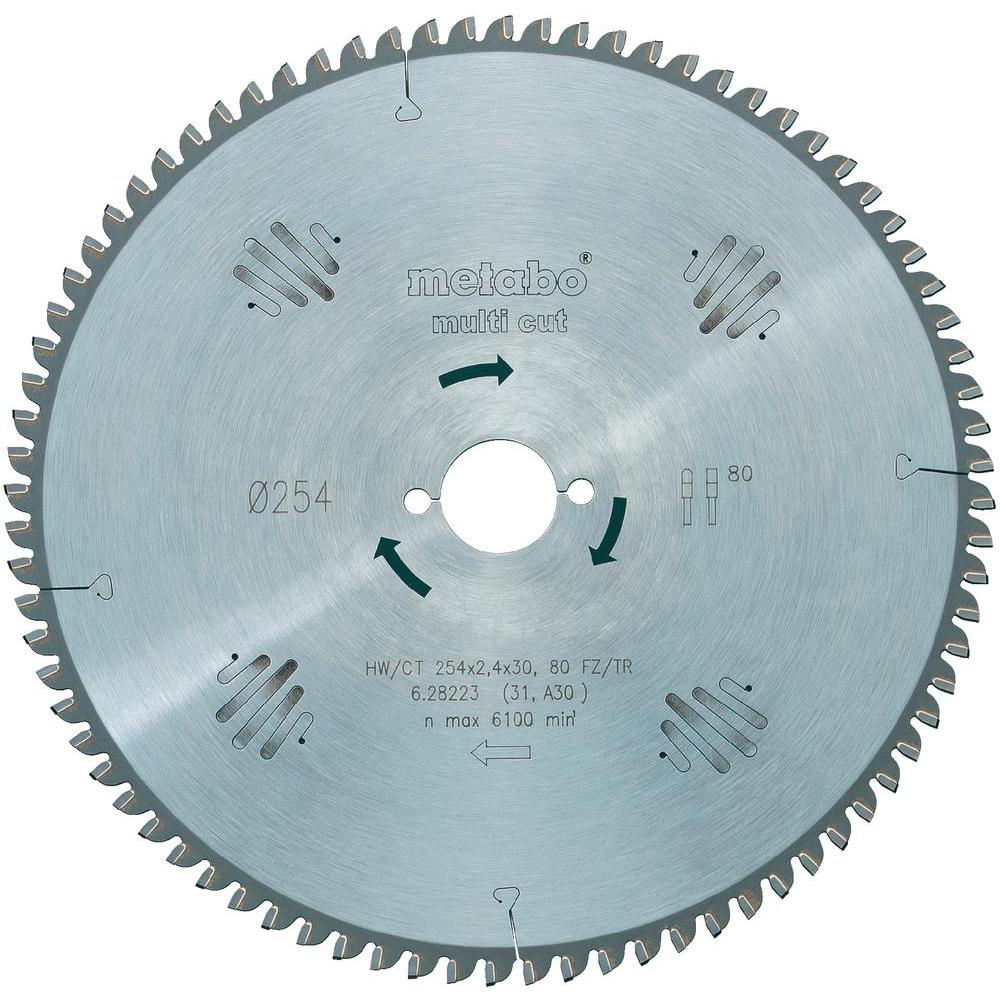 Увеличенная фотография Диск пильный Metabo 216 x 2,4 x 30